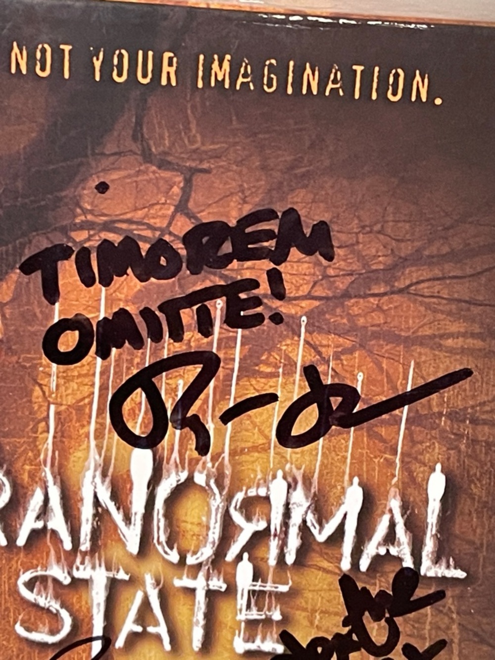 Signed Paranormal State DVDs - Picture 2 of 13